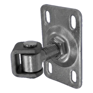 Nastaviteľný bránový záves M20 oceľový so základňou 120×75 mm