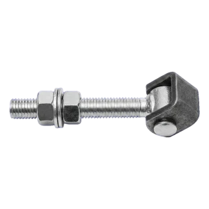 Nastaviteľný brankový pant M20 dlhý pozinkovaný – 180 mm