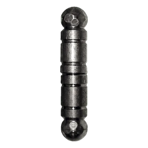 PSG ozdobný pant sústružený oceľový na brány H122 × Ø24 mm