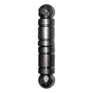 PSG ozdobný točený oceľový záves H146 × Ø30 mm na brány a bránky