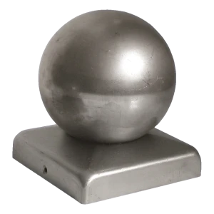 Oplotový kryt z gulou na stĺp 80×80 mm – fi 80