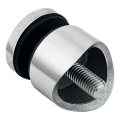 Bodový držiak na sklo 6-12mm fi 30/13/M8x40 AISI304 systém 42,4 satén 000-521 (2)