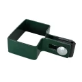 Svorka pre plotové panely koncová 60x40 zelená GPV-700-13 (1)