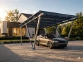 Fotovoltaický prístrešok VICA pre 1 vozidlo Solárny prístrešok SOLO GPV-105-01 (2)