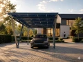 Fotovoltaický prístrešok VICA pre 1 vozidlo Solárny prístrešok SOLO GPV-105-01 (3)