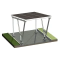 Fotovoltaický prístrešok VICA pre 1 vozidlo Solárny prístrešok SOLO GPV-105-01 (4)