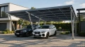 Fotovoltaický prístrešok VICA pre 3 vozidlá Solárny prístrešok 2+1 moduly GPV-105-09 (2)