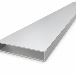 Hliníková obdĺžniková rúra 20×100×2 mm – uzavretý profil D=2000 mm EN AW-6060