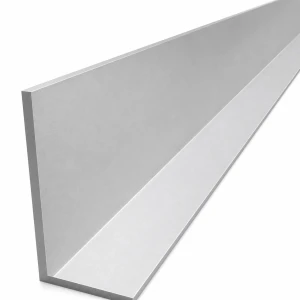 Hliníkový uholník s nerovnakými ramenami 100×50×5 mm – profil L, dĺžka 2000 mm