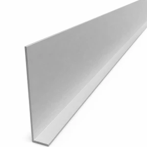 Hliníkový uholník nerovnoramenný 100×20×2 mm – profil L, dĺžka 2000 mm