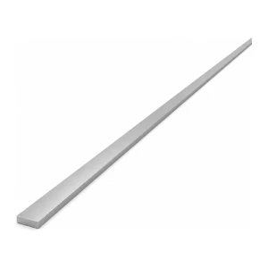 Hliníková plochá tyč EN AW-6060 10×3 mm, dĺžka 2000 mm