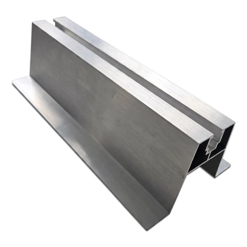 Šikmý trapézový mostík s tesnením EPDM H63 L330 – hliníkový strešný adaptér PV 001-776 (1)