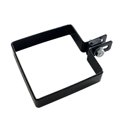 Koncová objímka na plotové panely 100x100 mm čierna 000-782 (1)