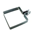 Koncová objímka na plotové panely 100x100 mm pozinkovaná 000-781 (1)