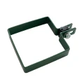 Koncová objímka na plotové panely 100x100 mm zelená 000-783 (1)
