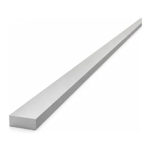 Hliníková plochá tyč EN AW-6060 T64, 20×8 mm, dĺžka 2000 mm