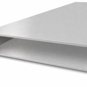 Hliníková obdĺžniková rúra 40×200×3 mm – uzavretý profil EN AW-6060, L=2000 mm