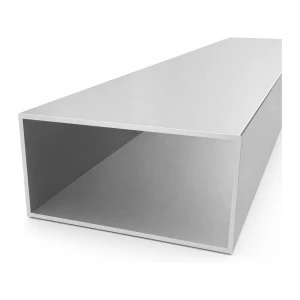 Hliníková obdĺžniková rúra 100×200×4 mm – uzavretý profil D=2000 mm