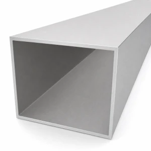 Hliníková obdĺžniková rúra 80×100×3 mm – uzavretý profil D=2000 mm