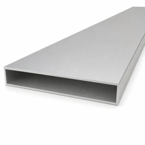 Hliníková obdĺžniková rúra 20×120×2 mm – uzavretý profil, dĺžka 2000 mm