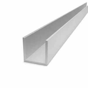 Hliníková U-lišta 40×40×3 mm – profil C/U EN AW-6060, L=2000 mm