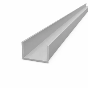 Hliníkový U-profil 45×25×2,5 mm – profil C/U, dĺžka 2000 mm