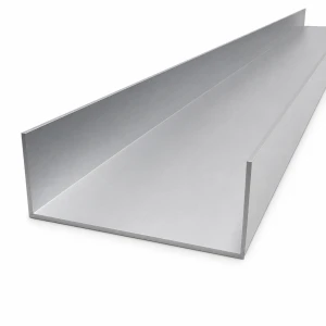 Hliníkový U-profil EN AW-6060 profil C/U 103,6×38×1,8 mm – dĺžka 2000 mm