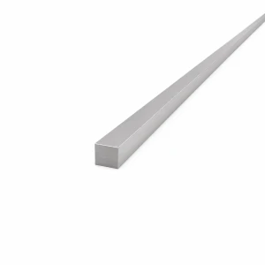 Hliníková tyč štvorcová plná 10×10 mm – EN AW-6060, L=2000 mm