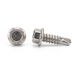 Skrutka samovrtná DIN 7504 K 4.8x19 mm A2. šesťhranná hlava s prírubou balenie 500 kusov