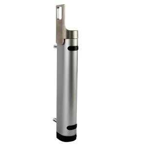 Locinox Rhino – hydraulický samozatvárač brány 180° s reguláciou dotiahnutia, strieborný