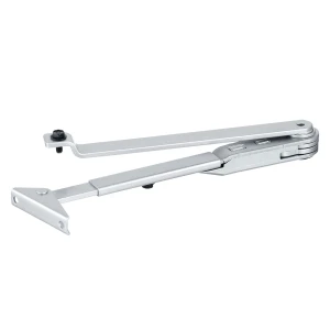 GEZE nožnicové rameno pre samozatvárač TS 1500/1000 s mechanickou aretáciou – strieborné