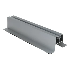 Hliníkový trapézový mostík H-60 s EPDM 330 mm – montáž FV na trapézový plech