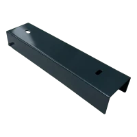 Uholník pod obrubník oplotenia 250×55 mm – pozinkovaná oceľ, antracit