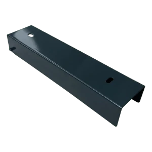 Uholník pod obrubník oplotenia 250×55 mm – pozinkovaná oceľ, antracit