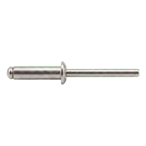 Trhací nit nehrdzavejúci A2/A2 ISO 15983 6,0×12 mm – plochá hlava, otvorený – kartón 250 ks