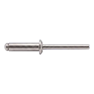 Trhací nit nehrdzavejúci A2/A2 ISO 15983 5,0×20 mm – plochá hlava, otvorený – kartón 250 ks