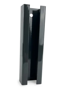 Spojka stĺpika panelu 60×40 mm – antracit RAL 7016, dĺžka 190 mm