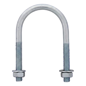 Strmeň trubkový okrúhly (objímka na rúry) pozinkovaný M6 × 14 mm, na rúru 1/4"
