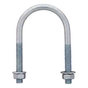 Strmeň trubkový okrúhly (objímka na rúry) pozinkovaný M6 × 28 mm, na rúru 3/4"