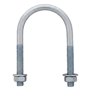 Strmeň trubkový okrúhly (objímka na rúry) pozinkovaný M8 × 43 mm, na rúru 1 1/4"