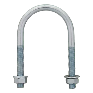 Strmeň trubkový okrúhly (objímka na rúry) pozinkovaný M8 × 61 mm, na rúru 2"