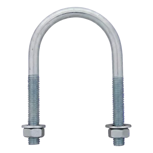 Strmeň trubkový okrúhly (objímka na rúry) pozinkovaný M10 × 102 mm, na rúru 3 1/2"