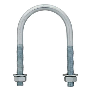 Strmeň trubkový okrúhly (objímka na rúry) pozinkovaný M12 × 102 mm, na rúru 3 1/2"