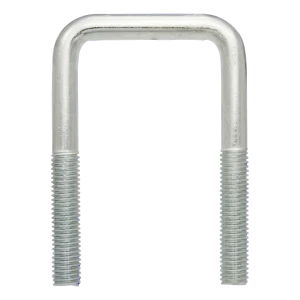 Strmeň trubkový hranatý (typ C) pozinkovaný M8 × 61 × 108 mm, na rúru 2"