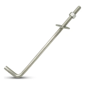 Kotevná skrutka v tvare L (odhnutá skrutková spojka) M12×500 mm – pozinkovaná