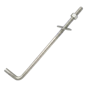 Kotevná skrutka v tvare L (ohnutá skrutková spojka) M14×500 mm – pozinkovaná