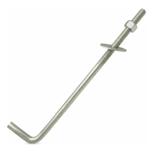 Kotevná skrutka v tvare L (ohnutá skrutková spojka) M16×450 mm – pozinkovaná