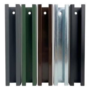 Spojka panelového stĺpika 60×40 mm – zelená RAL 6005