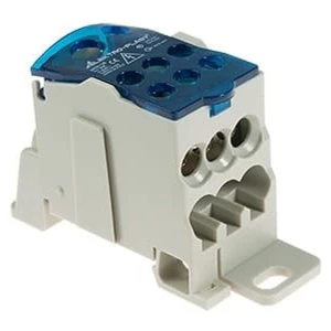 ELEKTRO-PLAST Rozvodný blok 1-pólový 125A TH35 modrý UKK-125