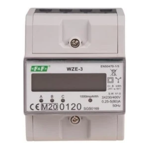 F&F Filipowski Merač elektrickej energie 3-fázový 80A MID